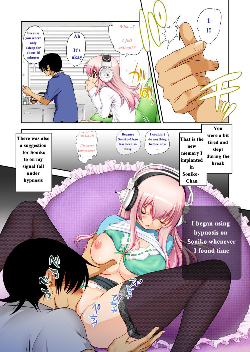 Hentai Manga Comic-Sleeping Cutie-Read-7